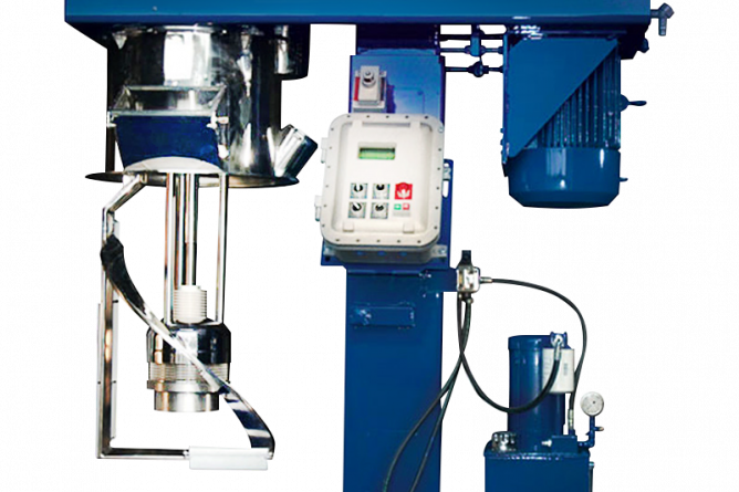 Hockmeyer’s HCPS Immersion Mill with Sweep Blade.