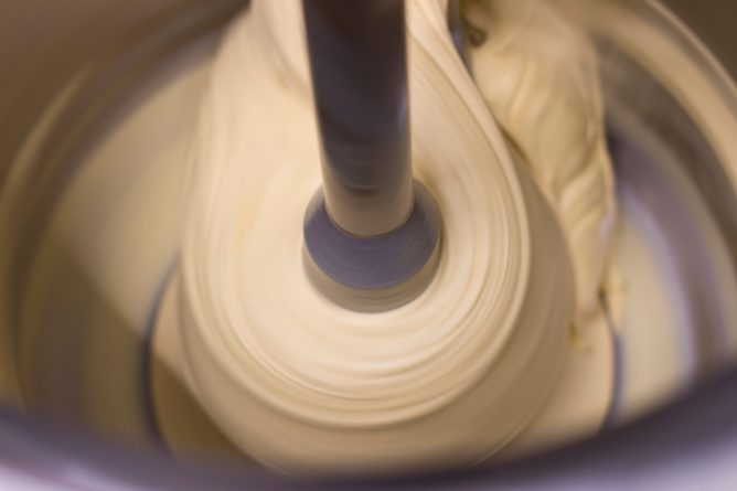 high-viscosity mixer